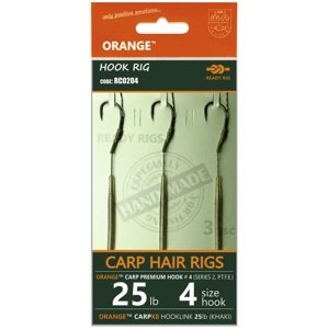Life orange nadväzce carp hair rigs s2 14 cm 3 ks - 6 20 lb