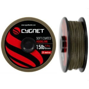 Cygnet náväzcová šnúra soft coated hooklink 20 m - 25 lb 11,3 kg