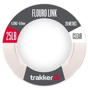 Trakker náväzcový vlasec fluoro link 20 m - 0,45 mm 25 lb 11,3 kg