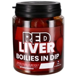 Starbaits boilies in dip concept red liver 150 g - 20 mm
