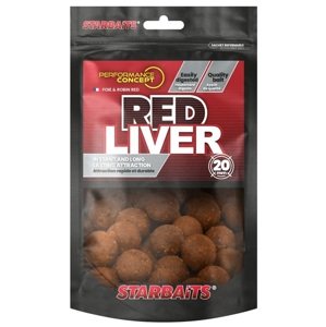 Starbaits boilie red liver - 200 g 20 mm
