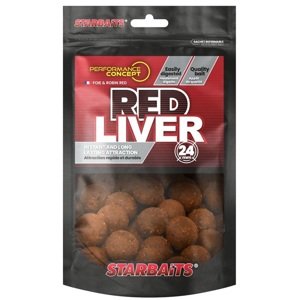 Starbaits boilie red liver - 200 g 24 mm
