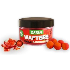 Zfish vyvážené boilies balanced wafters 20 g 12 mm - chilli-robin red
