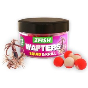 Zfish vyvážené boilies balanced wafters 20 g 12 mm - squid-krill