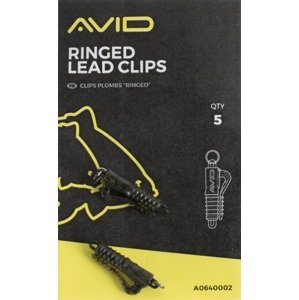 Avid carp záveska outliner ringed lead clips