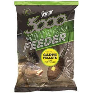 Sensas kŕmenie 3000 method feeder 1 kg-carpe pellets