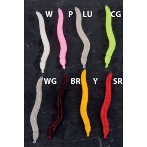 Saenger iron trout nástrahy worms 4 cm-farba y